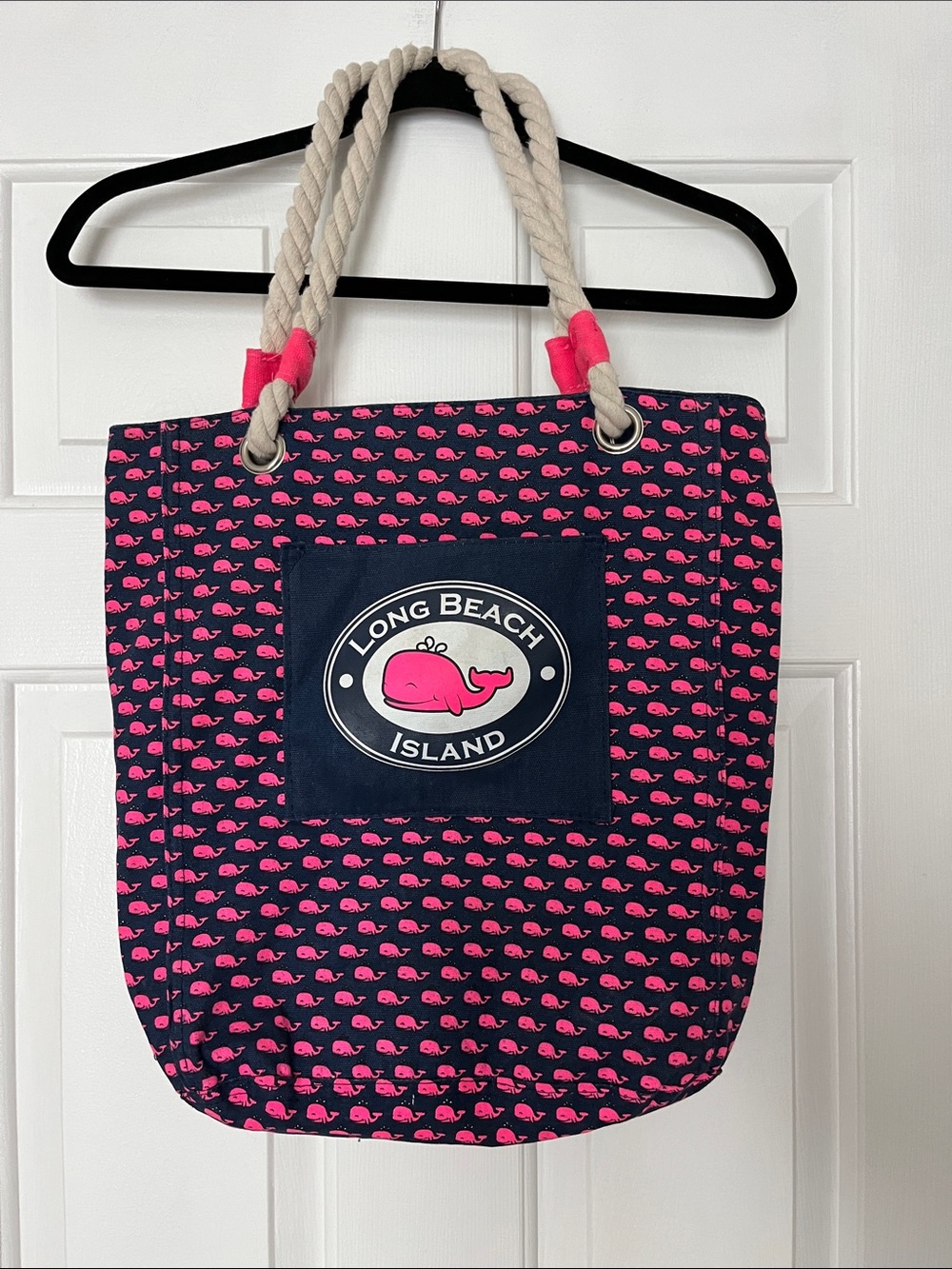 Vineyard Vines Canvas Long Beach Island Tote Bag